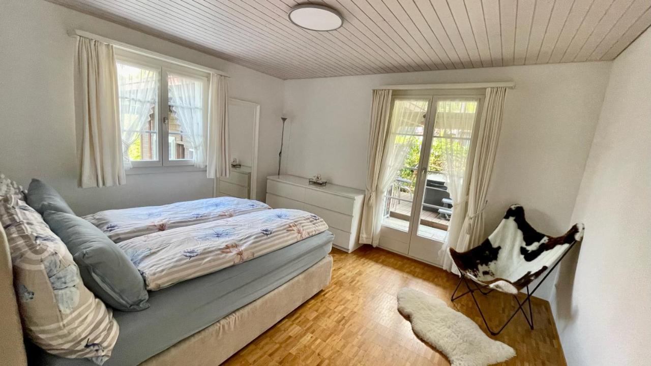 The Swiss Paradise 2 Apartment With Garden, Whirlpool, And Mountain Panorama Wirzweli Екстериор снимка