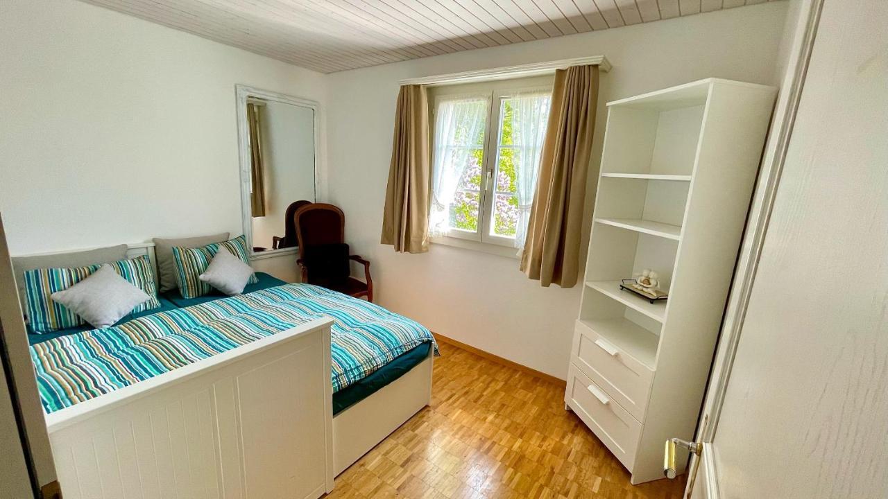 The Swiss Paradise 2 Apartment With Garden, Whirlpool, And Mountain Panorama Wirzweli Екстериор снимка