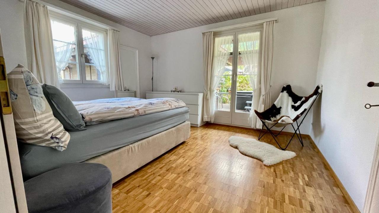 The Swiss Paradise 2 Apartment With Garden, Whirlpool, And Mountain Panorama Wirzweli Екстериор снимка