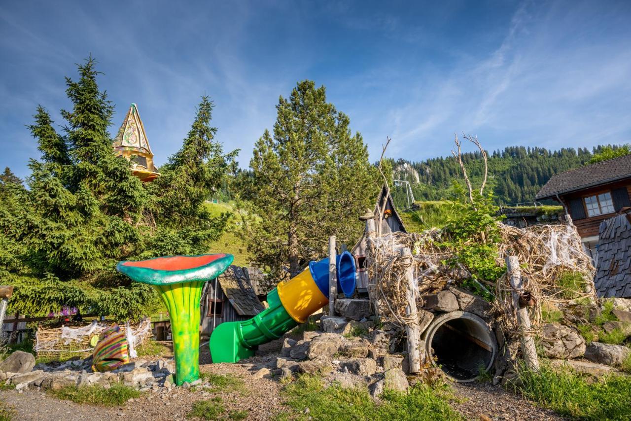 The Swiss Paradise 2 Apartment With Garden, Whirlpool, And Mountain Panorama Wirzweli Екстериор снимка