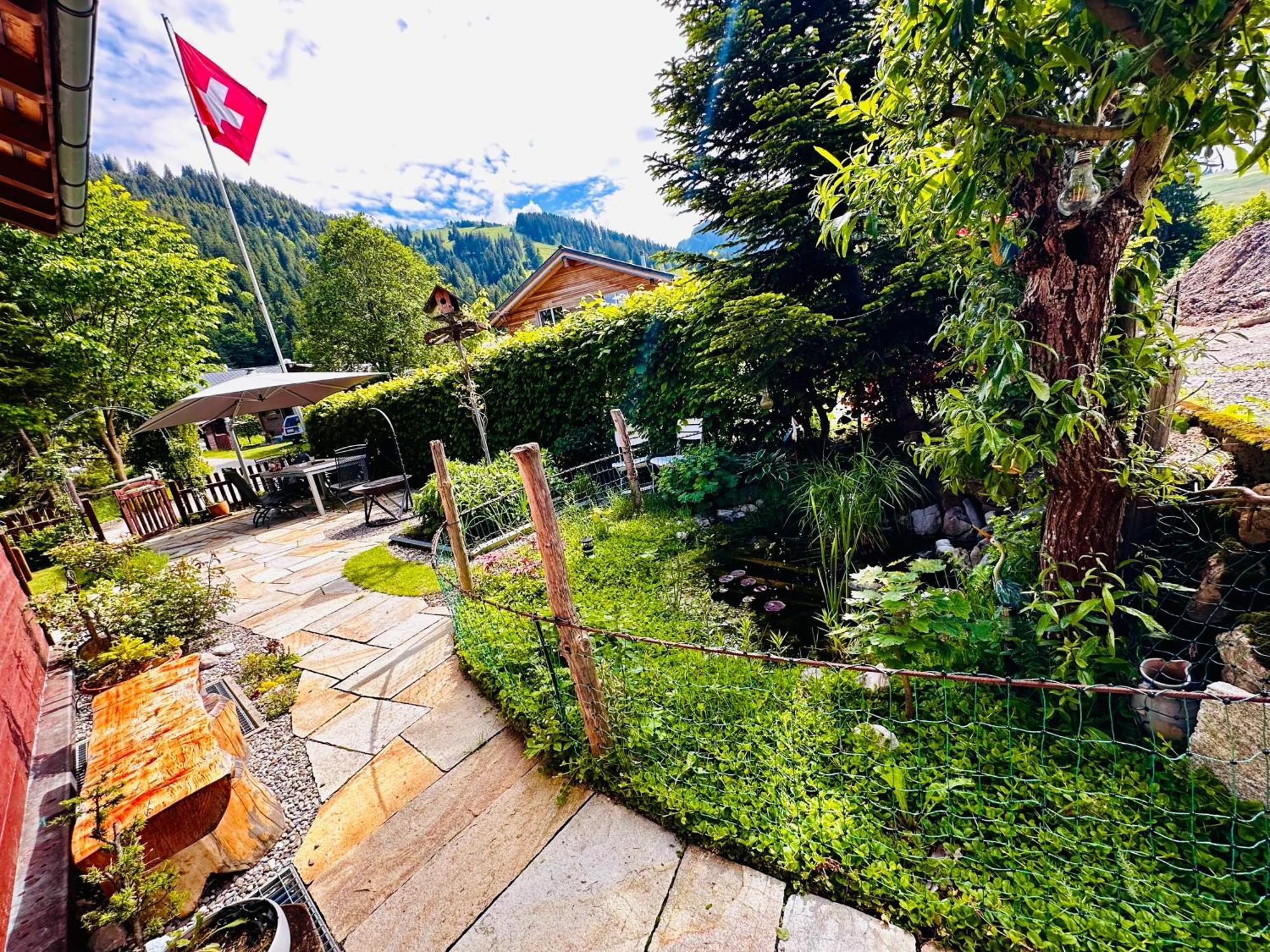 The Swiss Paradise 2 Apartment With Garden, Whirlpool, And Mountain Panorama Wirzweli Екстериор снимка